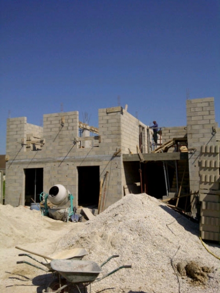 Construction d'une maison